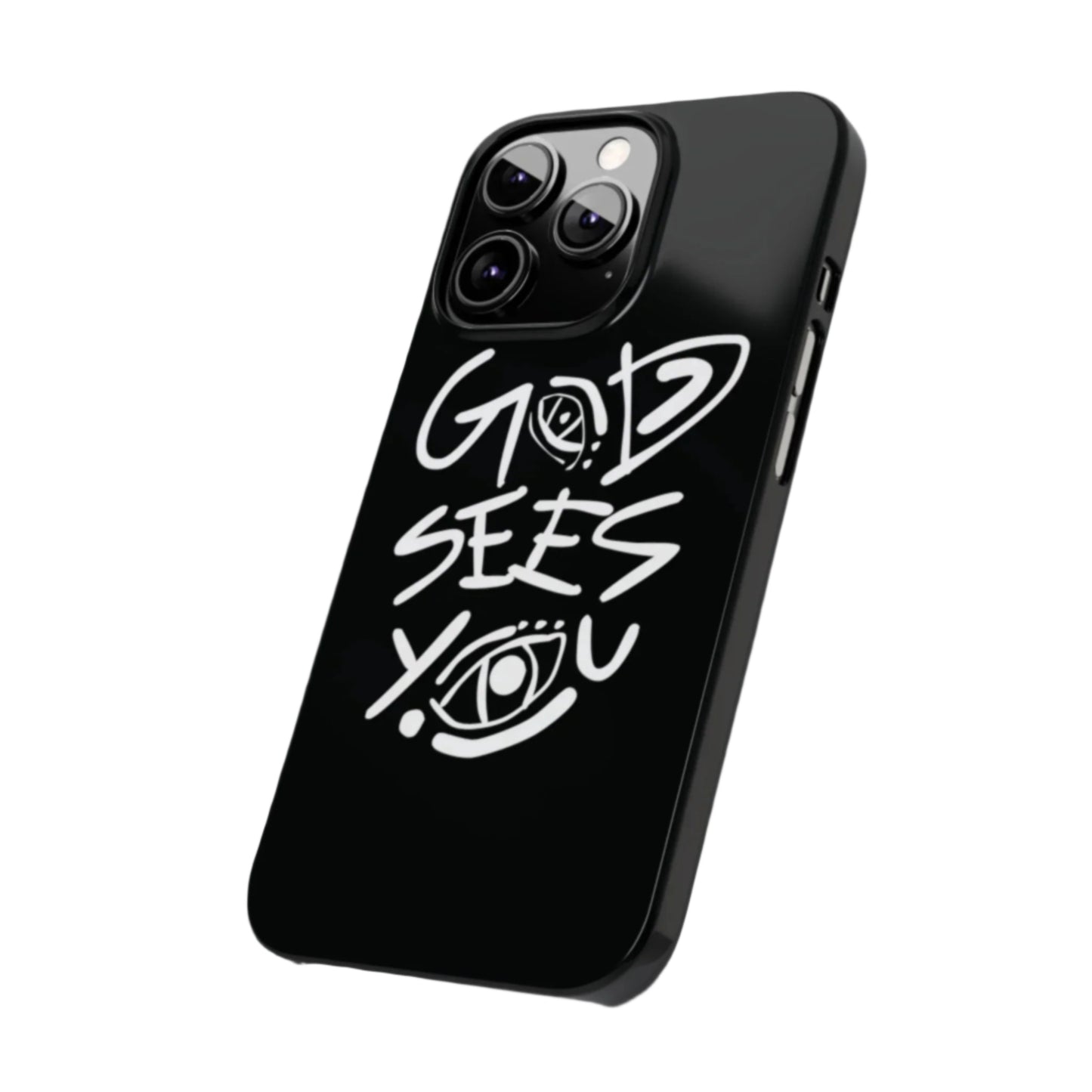 God sees you Phone Case