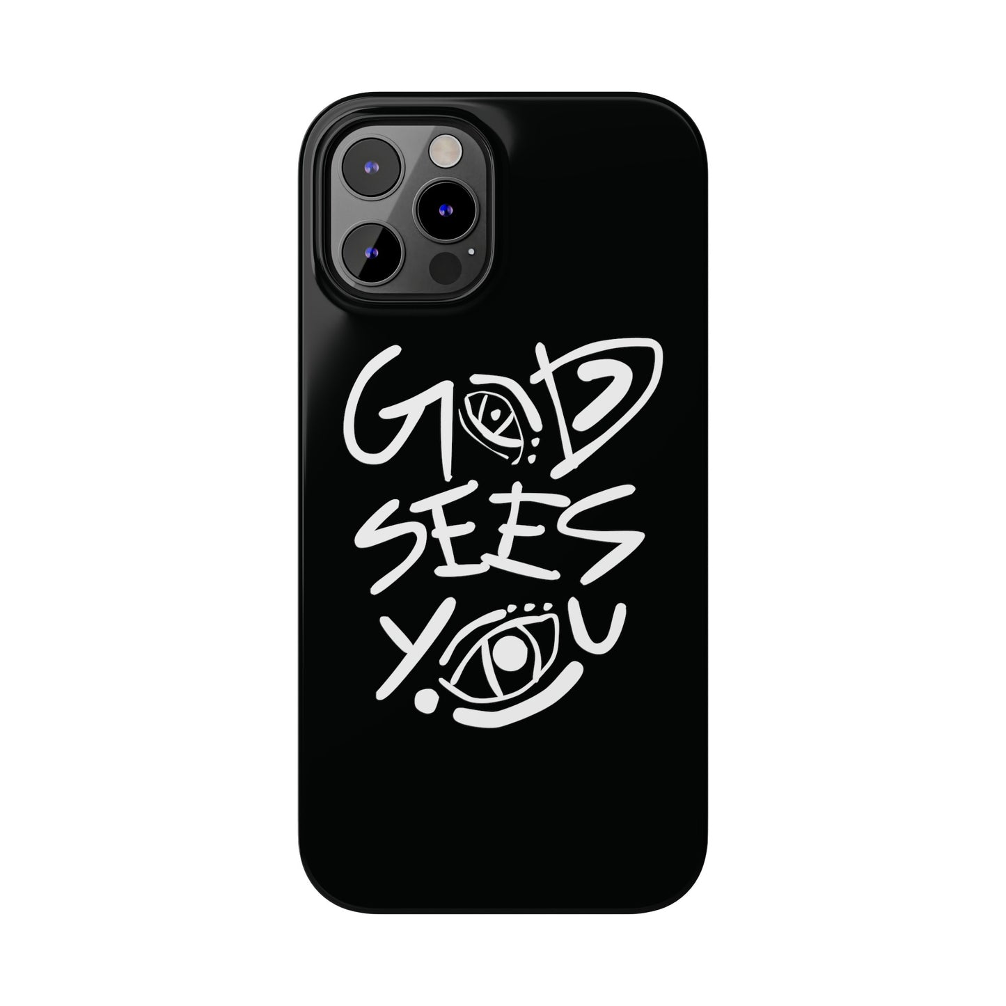 God sees you Phone Case