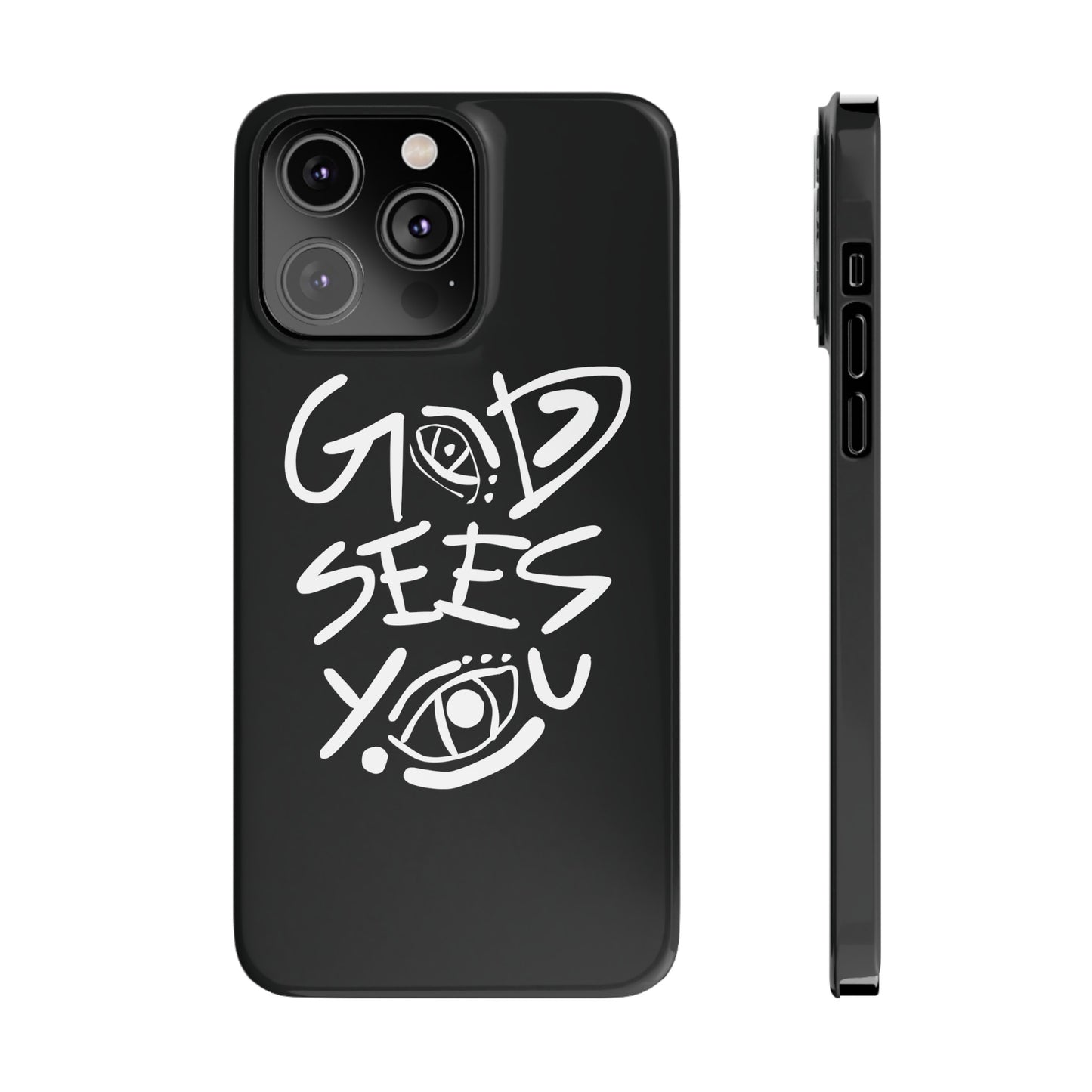 God sees you Phone Case