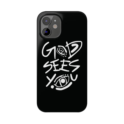 God sees you Phone Case