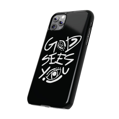 God sees you Phone Case