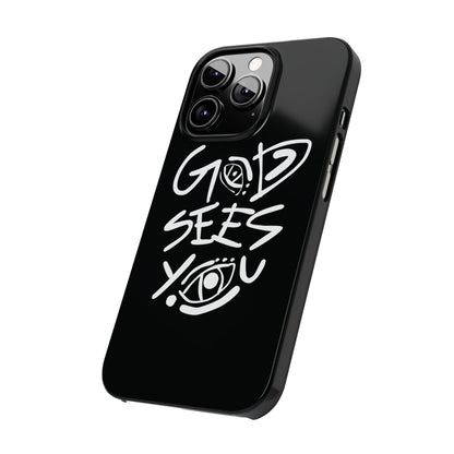 God sees you Phone Case