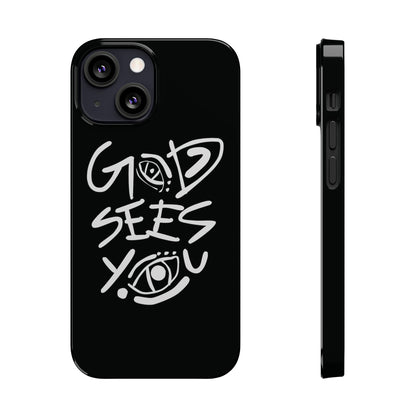 God sees you Phone Case