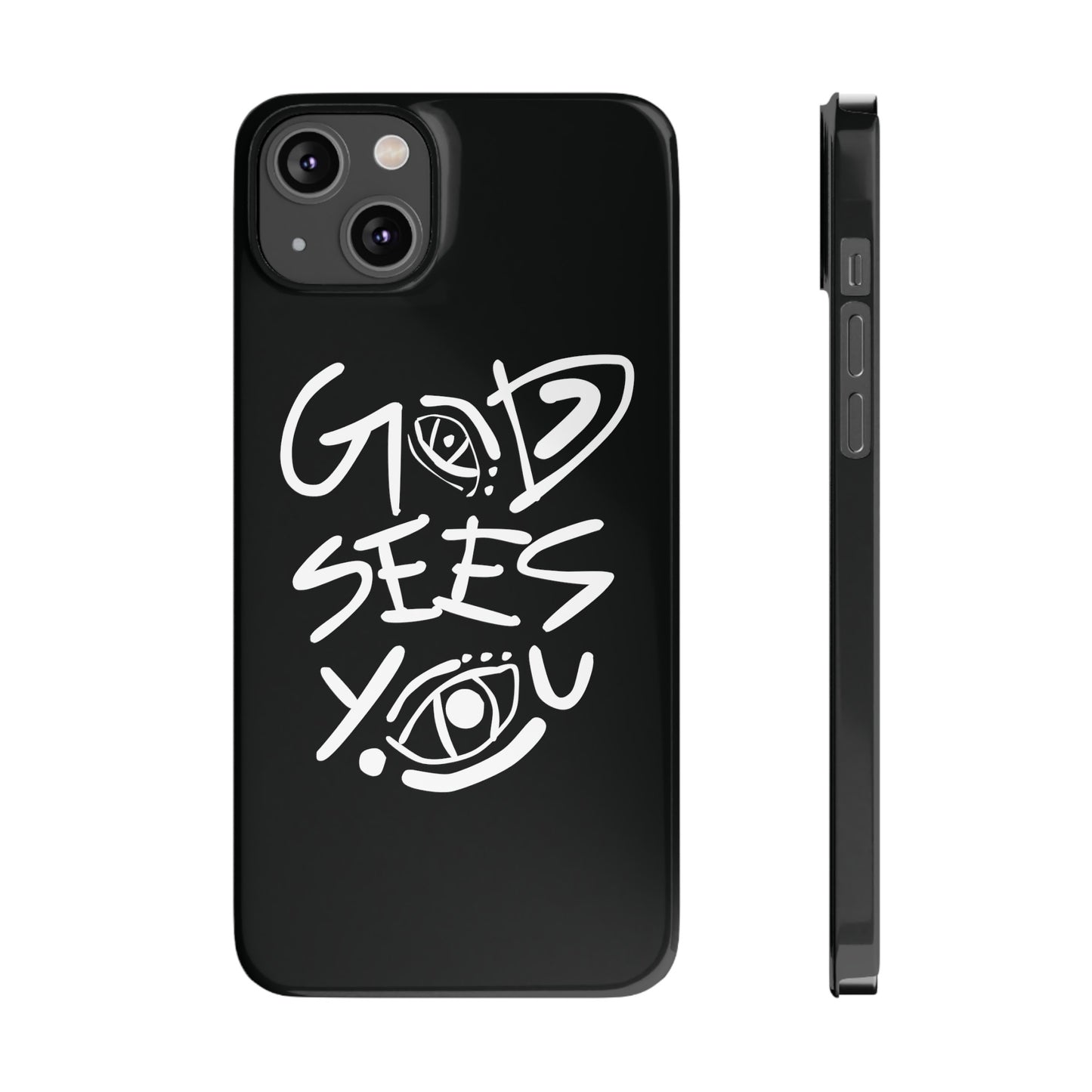 God sees you Phone Case