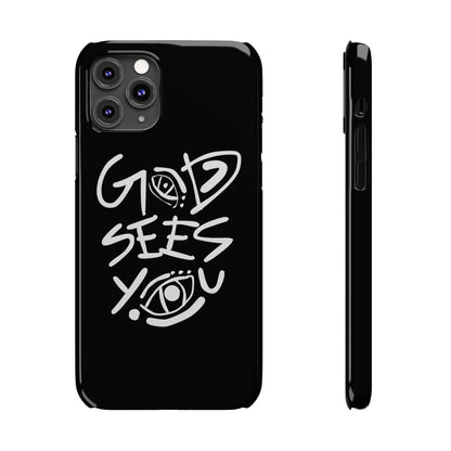 God sees you Phone Case