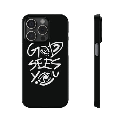 God sees you Phone Case