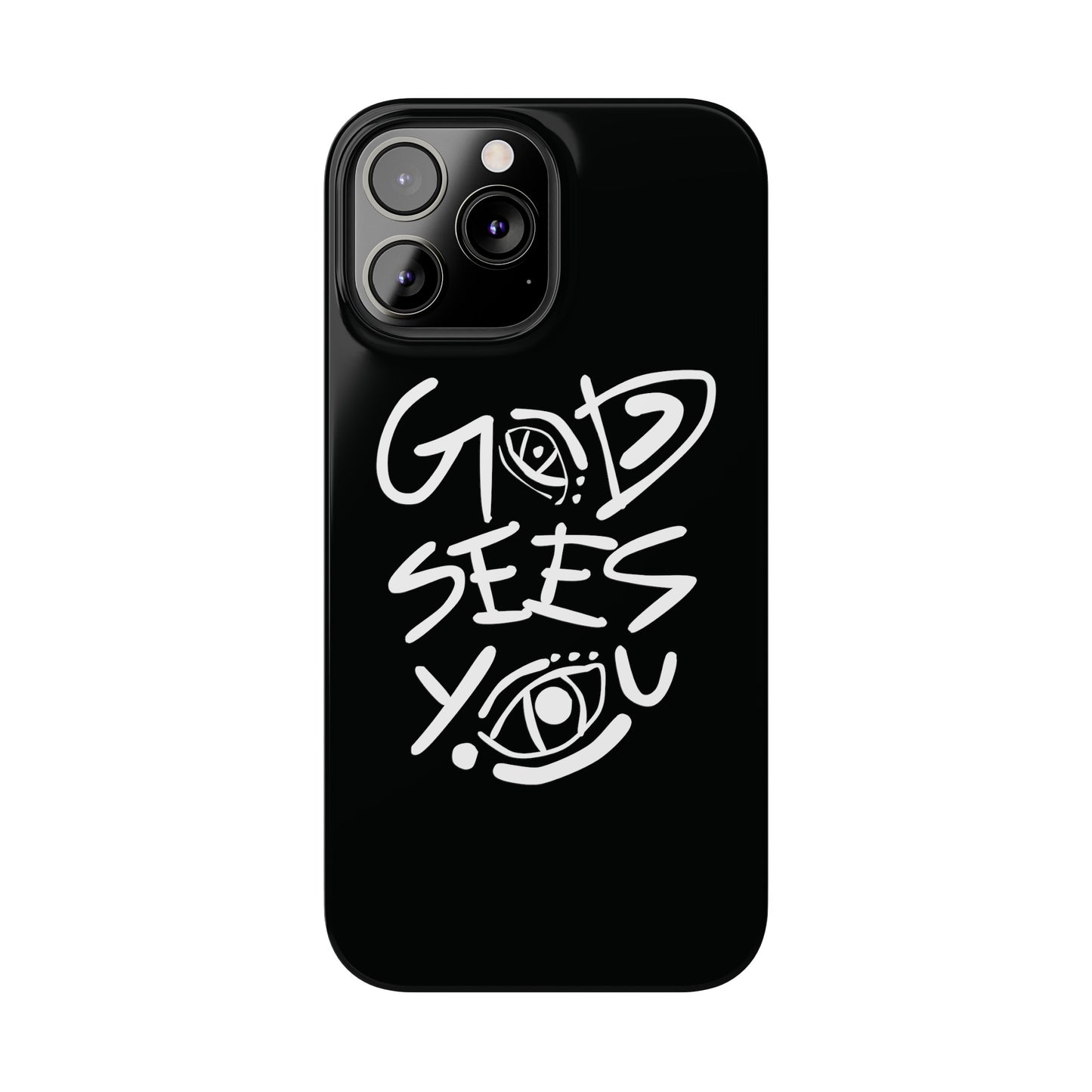 God sees you Phone Case