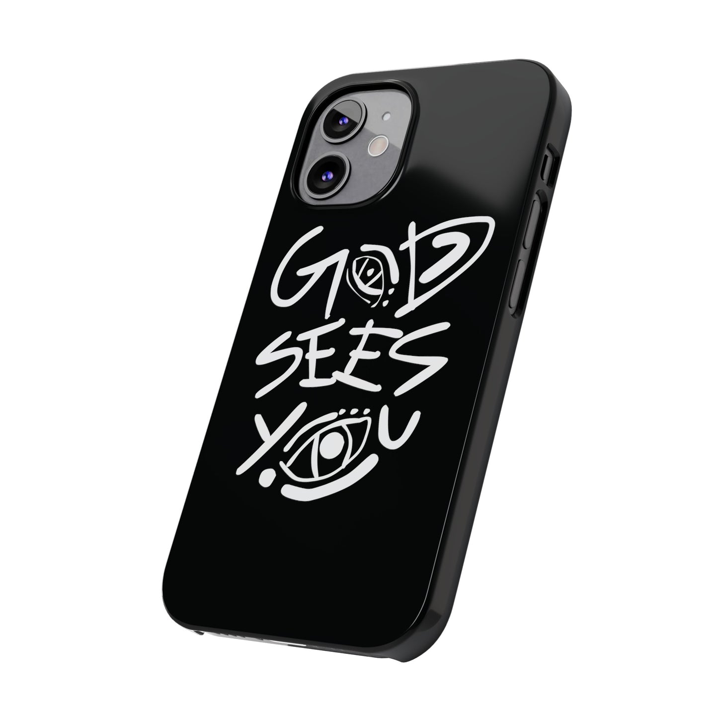 God sees you Phone Case