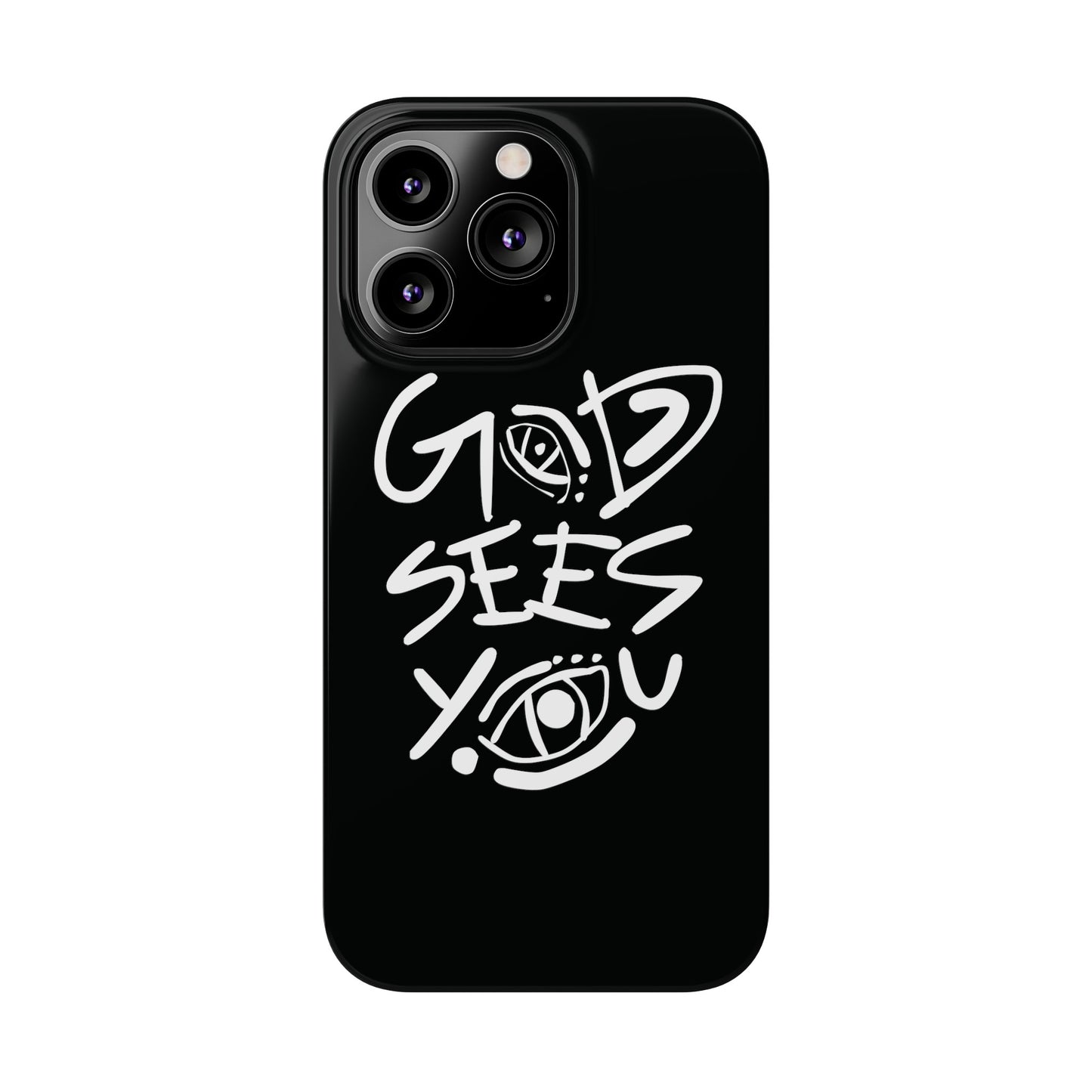 God sees you Phone Case