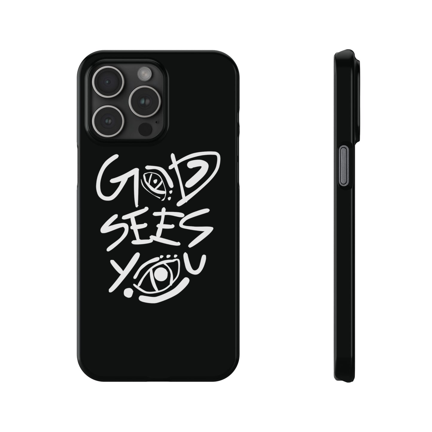 God sees you Phone Case