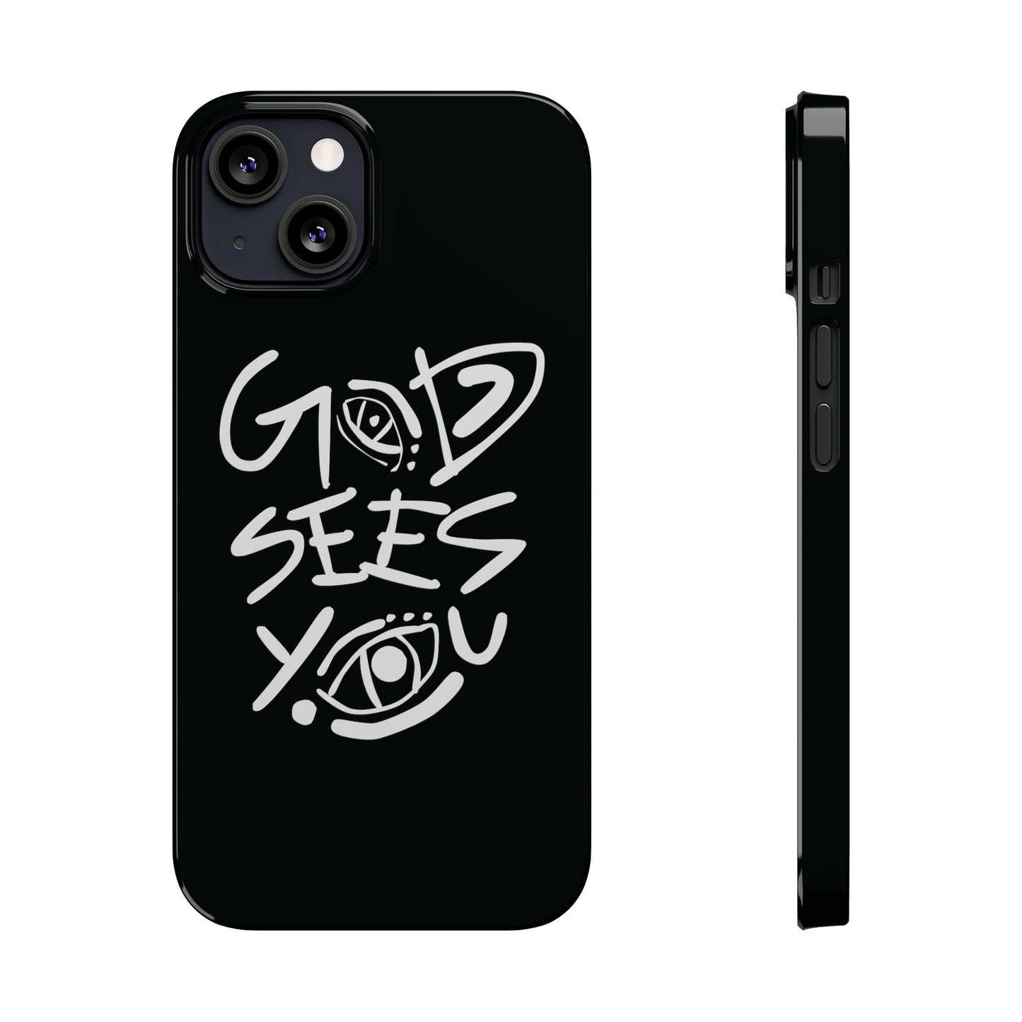 God sees you Phone Case