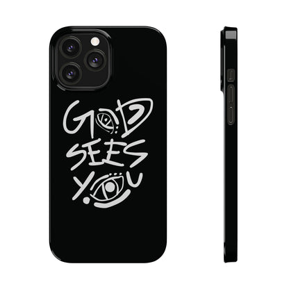 God sees you Phone Case