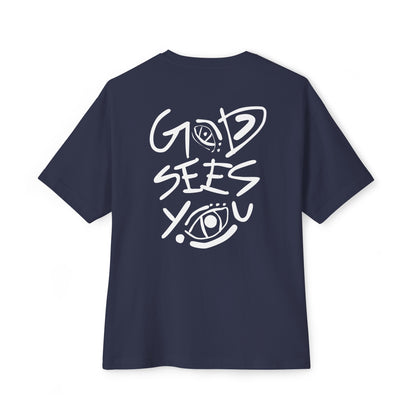 God sees you Oversized Tee