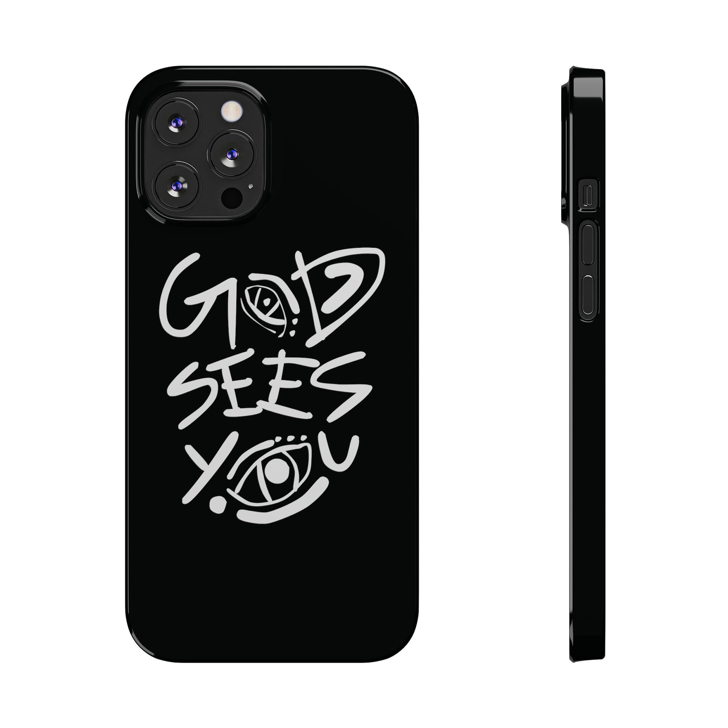 God sees you Phone Case