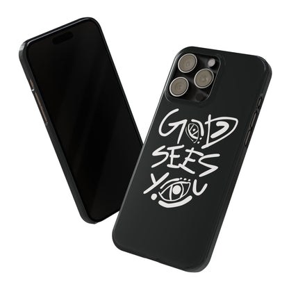 God sees you Phone Case