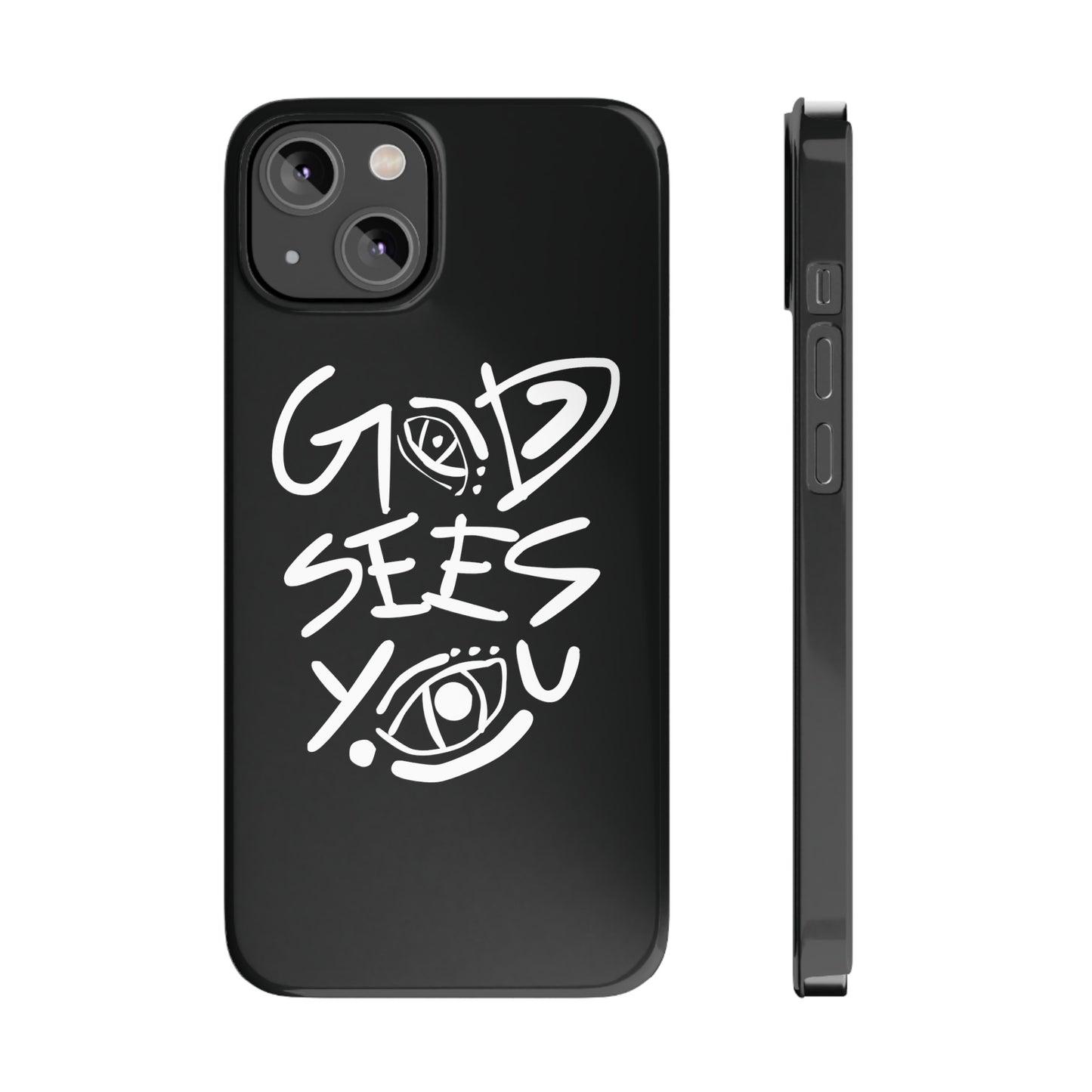 God sees you Phone Case