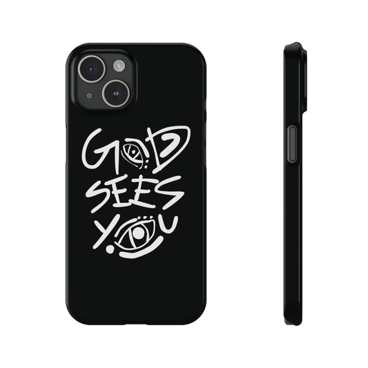 God sees you Phone Case