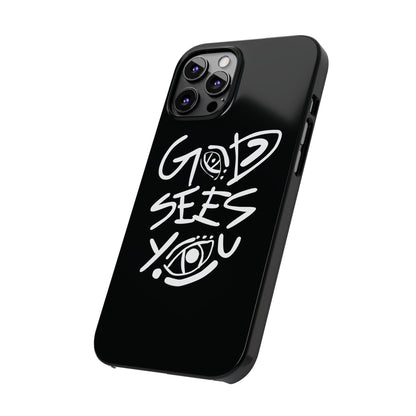 God sees you Phone Case