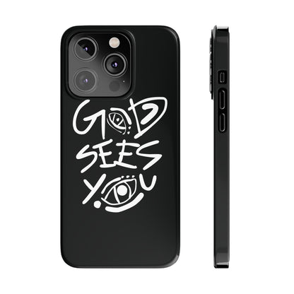 God sees you Phone Case