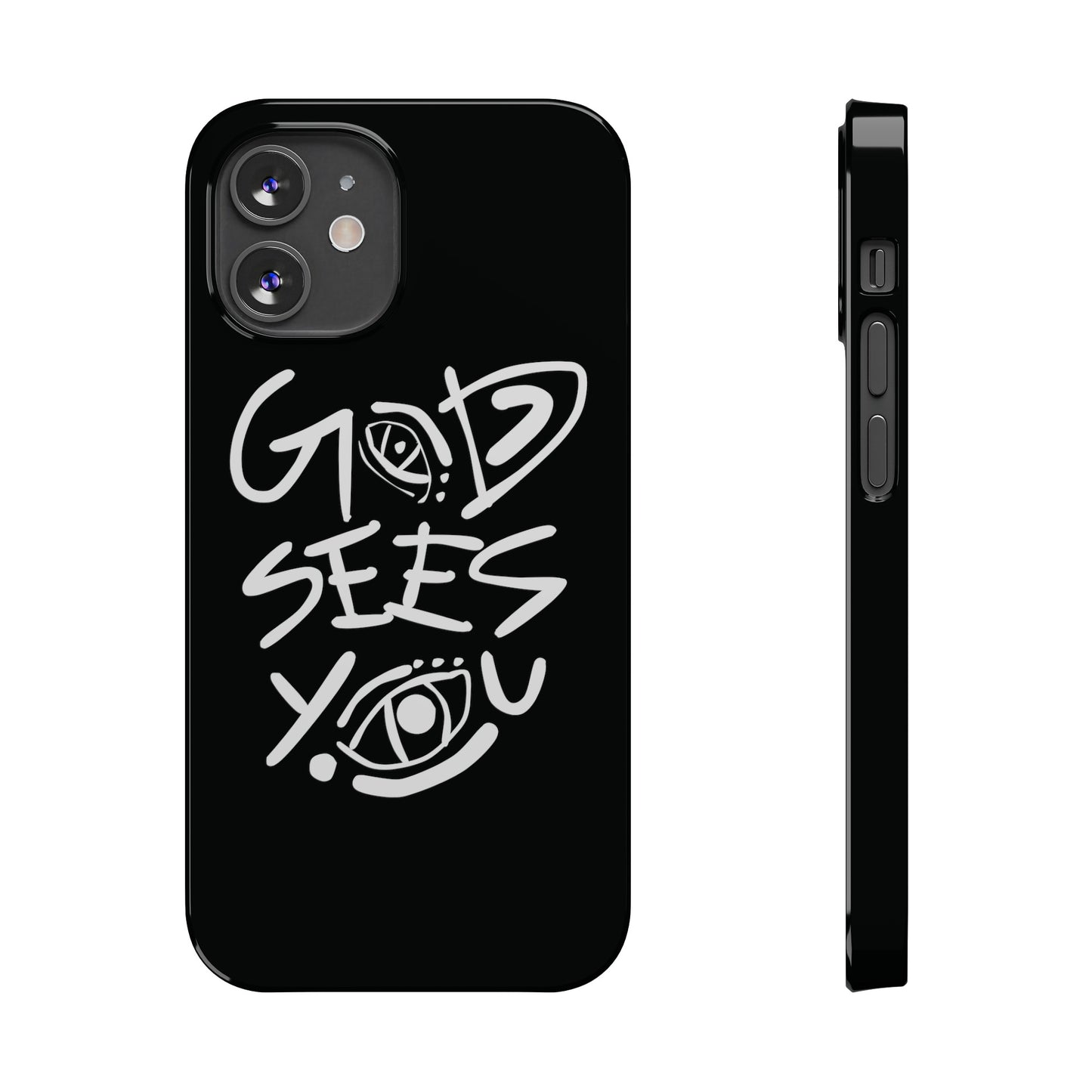 God sees you Phone Case